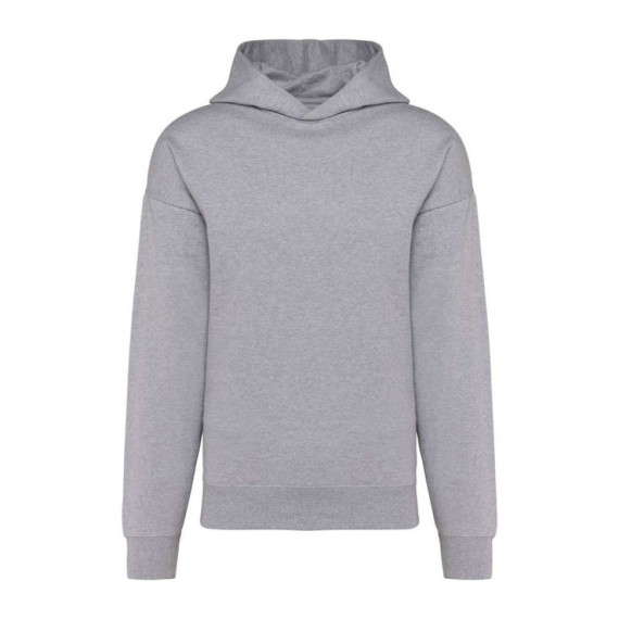 Unisex oversize mikina s kapucí a fleecovou podšív