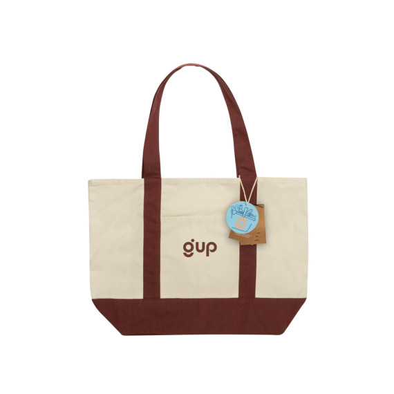 SHOP LOCAL AWARE™ taška Tote z recyklované bavlny 350 gsm.