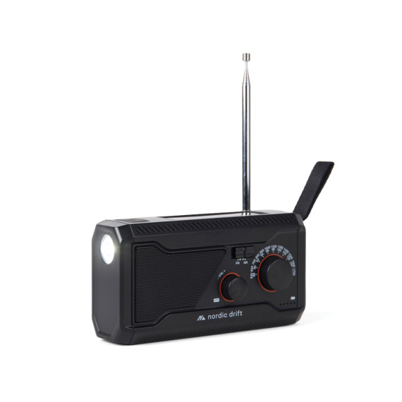 Multifunkční rádio Nordic Drift Titan IPX4 4000mAh