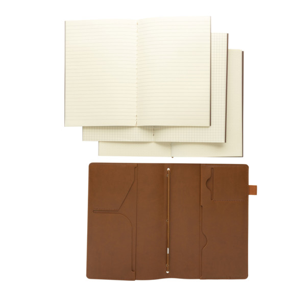 Doplnitelný zápisník Daily Notes Binder 3v1 z PU