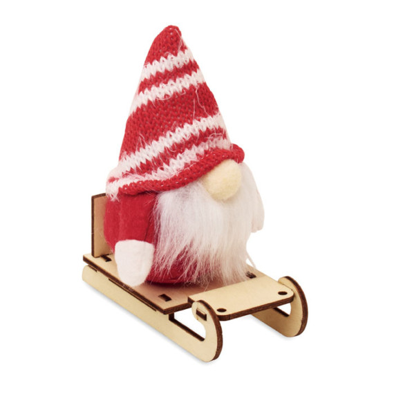 FROSTY SLEIGH, Skřítek na dřevěných saních