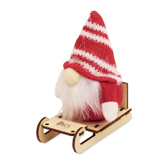 FROSTY SLEIGH, Skřítek na dřevěných saních