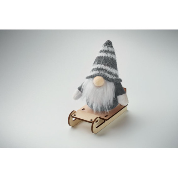 FROSTY SLEIGH, Skřítek na dřevěných saních