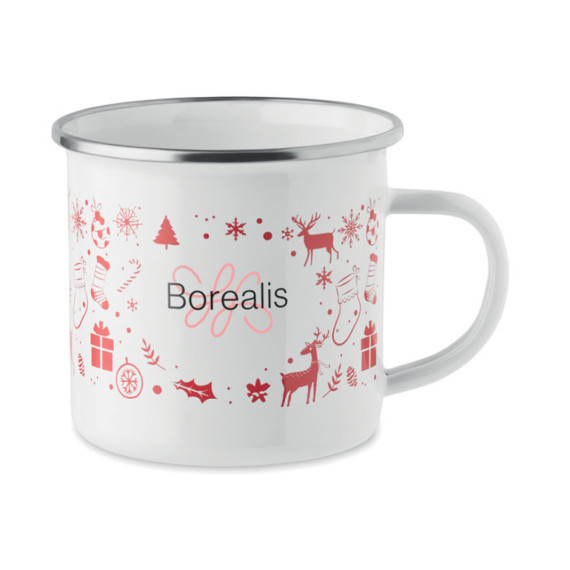 SEASOMEL, Vánoční smaltovaný hrnek 300ml