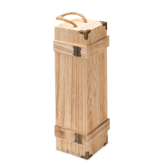 VINBOX +, Dárková krabice na víno, dřevo