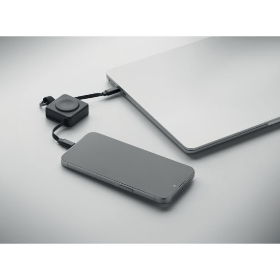 SKILFUL, Zatahovací 100W kabel USB-C