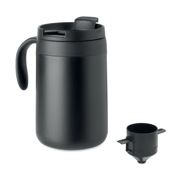 CAFETITO, Termohrnek s kávovým filtrem