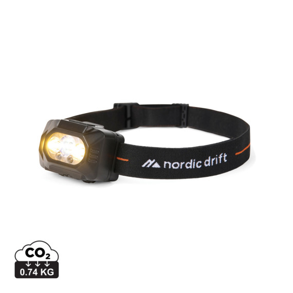 Čelovka Nordic Drift Everest se dvěma bateriemi