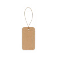 LABEL RECTANGULAR. Štítek vyrobený ze 100% recyklovaného papíru (700 g/m²) ve tvaru obdélníku