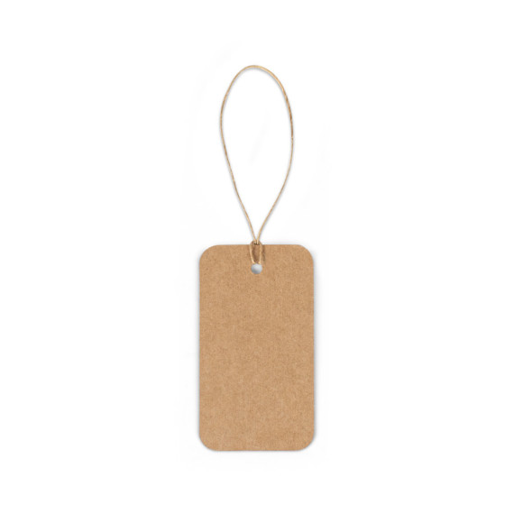 LABEL RECTANGULAR. Štítek vyrobený ze 100% recyklovaného papíru (700 g/m²) ve tvaru obdélníku