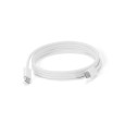 JEMISON. Kabel USB-C na USB-C s opleteným kabelem (60 W), vyrobený z ABS, nerezové oceli, hliníku a polyesteru