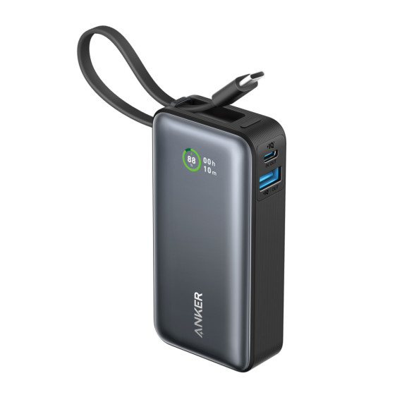 Powerbanka Anker Nano 30 W, s integrovaným kabelem USB-C