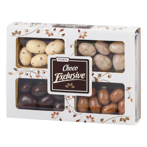 CHOCO MIX BLANC. Dárkové vánoční balení ořechů