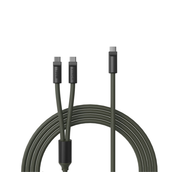Multifunkční nabíjecí kabel VINGA Baltimore (C+2C)