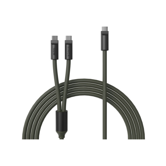 Multifunkční nabíjecí kabel VINGA Baltimore (C+2C)