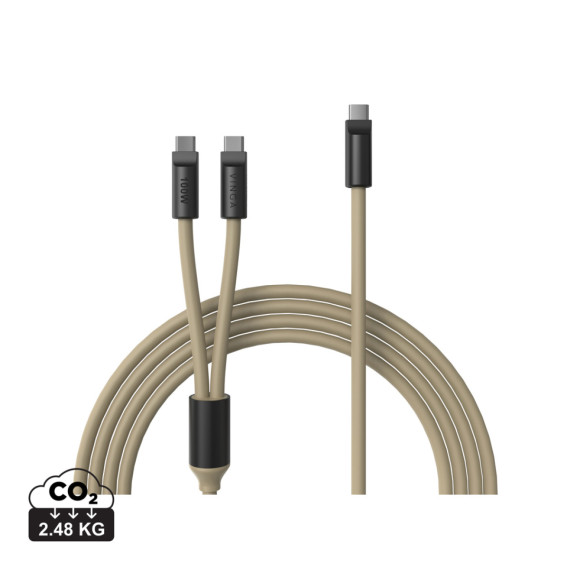 Multifunkční nabíjecí kabel VINGA Baltimore (C+2C)
