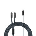 Multifunkční nabíjecí kabel VINGA Baltimore (C+2C)
