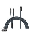 Multifunkční nabíjecí kabel VINGA Baltimore (C+2C)