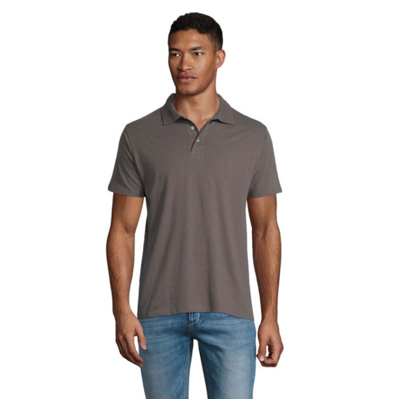 PRESCOTT MEN, PRESCOTT PÁNSKÉ POLO 170g  -WH-3XL