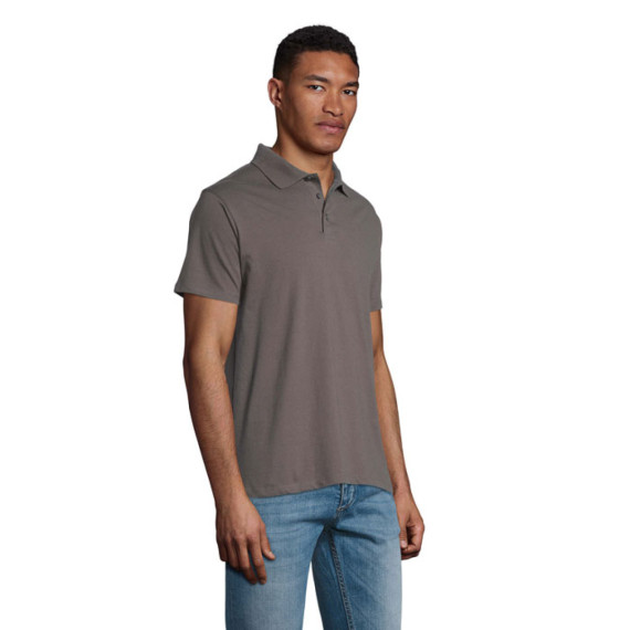 PRESCOTT MEN, PRESCOTT PÁNSKÉ POLO 170g  -WH-3XL