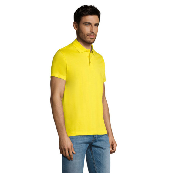 PRESCOTT MEN, PRESCOTT PÁNSKÉ POLO 170g  -WH-3XL