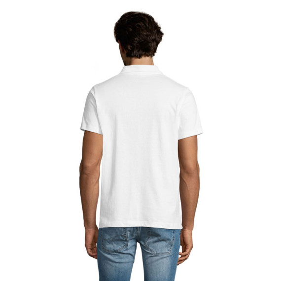 PRESCOTT MEN, PRESCOTT PÁNSKÉ POLO 170g  -WH-3XL