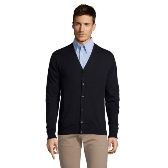 GOLDEN MEN, GOLDEN MEN V-NECK CARDIGAN