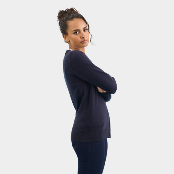 GOLDEN WOMEN, GOLDEN WOMEN V NECK CARDIGA