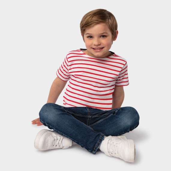MILES KIDS, MILES KIDS STRIPED T-SHIRT