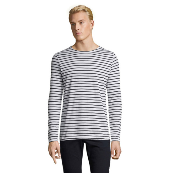 MARINE MEN, MARINE MEN STRIPED T-SHIRT