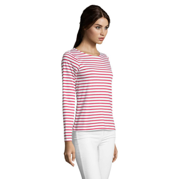 MARINE WOMEN, MARINE WOMEN STRIPE T-SHIRT