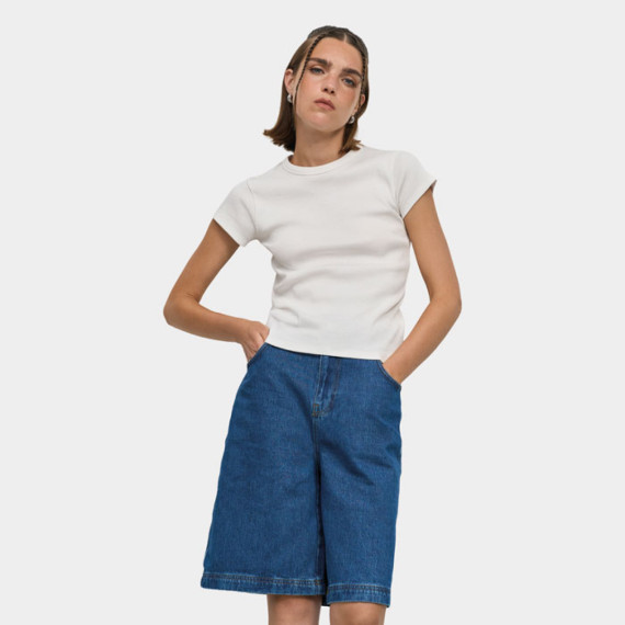 SARA, SARA WOMEN'S RIBBED T-SHIRT