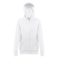 THC AMSTERDAM WOMEN WH. Dámská mikina s kapucí a zapínáním na zip