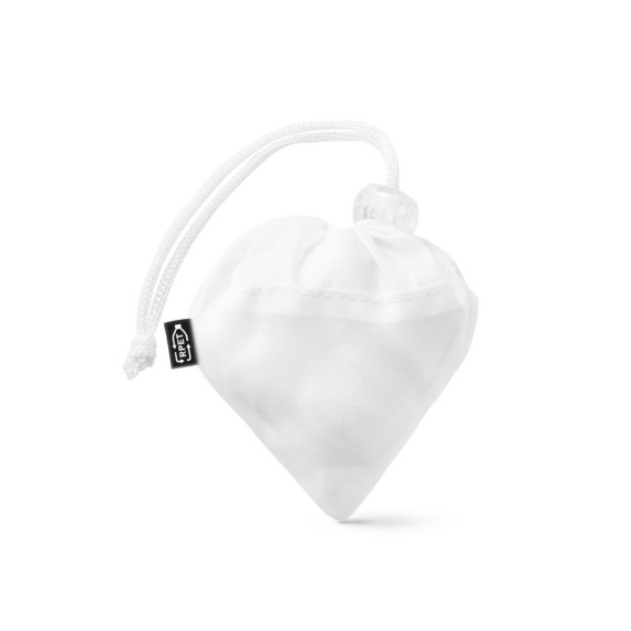 BOLZANO. Skládací taška vyrobená ze síťovaná a 190T recyklovaného polyesteru (100% rPET)