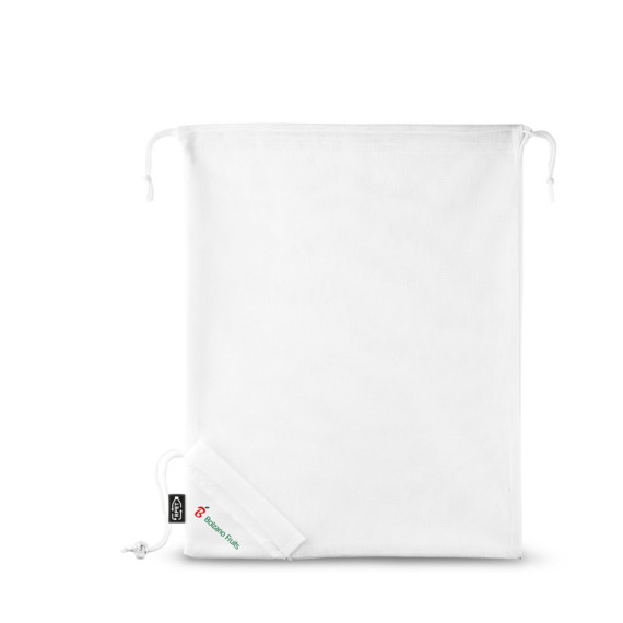 BOLZANO. Skládací taška vyrobená ze síťovaná a 190T recyklovaného polyesteru (100% rPET)
