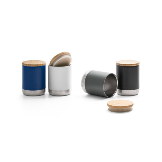 NORRE TUMBLER. Dvoustěnný nerezový (36% recyklace) vakuově izolovaný kelímek 370 ml