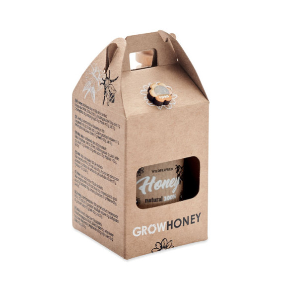 DAUBER, Sada sklenice medu a naběračky