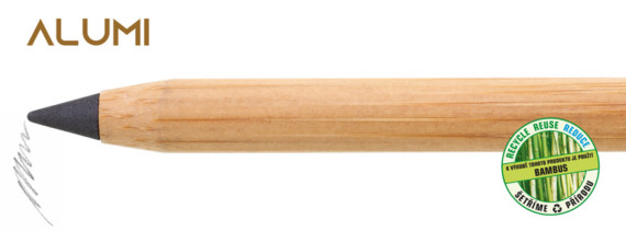 ALUMI tužka bambus s hliníkovým hrotem