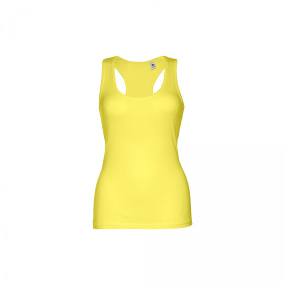 THC TIRANA. Dámské bavlněné tričko bez rukávů