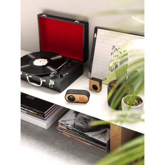 TILLY. Přenosný 3W reproduktor s 5h výdrží baterie na bambusu a recyklovaného ABS (100% rABS)