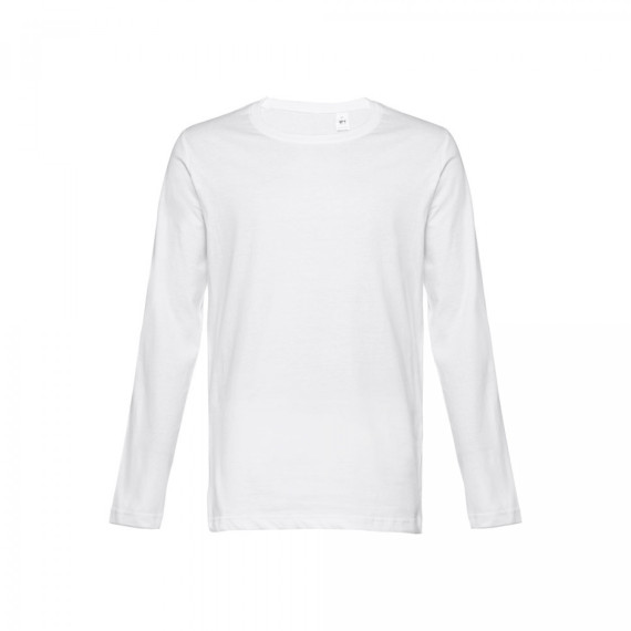 THC BUCHAREST WH. Pánské bavlněné tričko s dlouhým rukávem