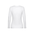 THC BUCHAREST WOMEN WH. Dámské triko s dlouhým rukávem a páskem