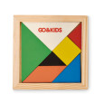 TANGRAM, Dřevěné puzzle Tangram