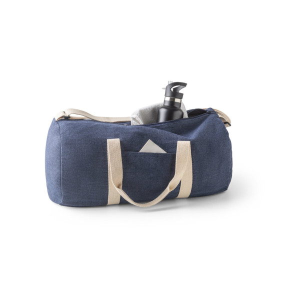 DENIM BAG. Sportovní taška z džínoviny (300 g/m²)