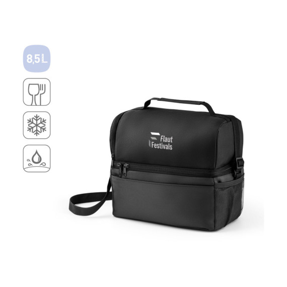 ZIPPERS COOLER. Chladicí taška 8'5L z materiálu 300D a 840D Jacquard