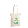 GIRONA. Taška z bavlny (50 %), recyklované bavlny (30 %) a polyesteru (20 % rPET) (220 g/m²)
