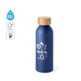 QUETA. Hliníková láhev s bambusovým víčkem 550 ml