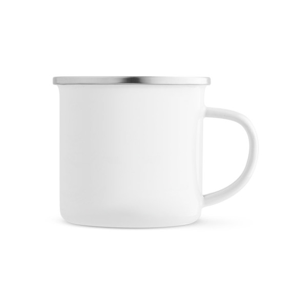 GOTZE SUB. Smaltovaný hrnek s pro sublimaci 350 ml