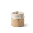 DUCASSE. Víceúčelová taška z juty (260g/m²) a bavlny (120g/m²)