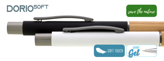 DORIO SOFT SG propiska bambus/kov - hrot 0,5 mm